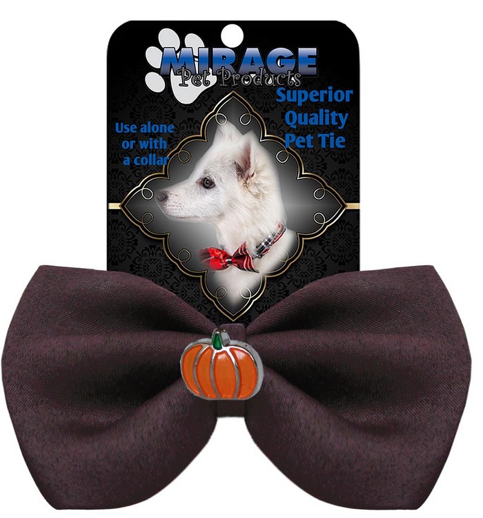 Pumpkin Widget Pet Bowtie Brown